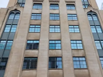 Membrane Low-E installée sur l'Hôtel Westin Montréal