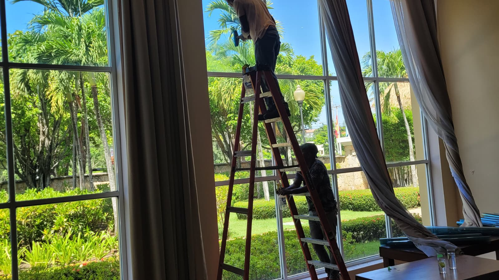 Hôtel Puerto Plata - Installation membrane Low-E